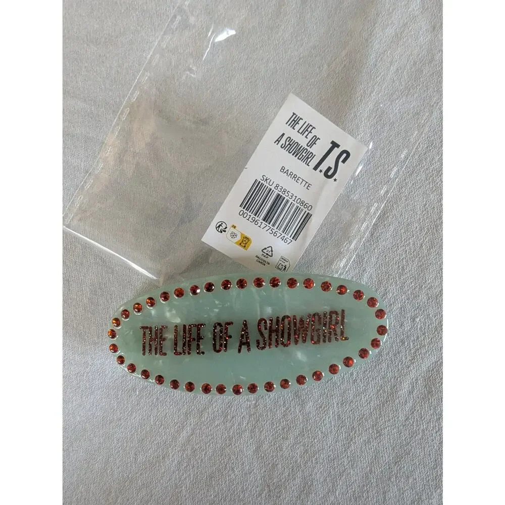 Taylor Swift The Life Of A Showgirl Barrette Hair Clip Accessory